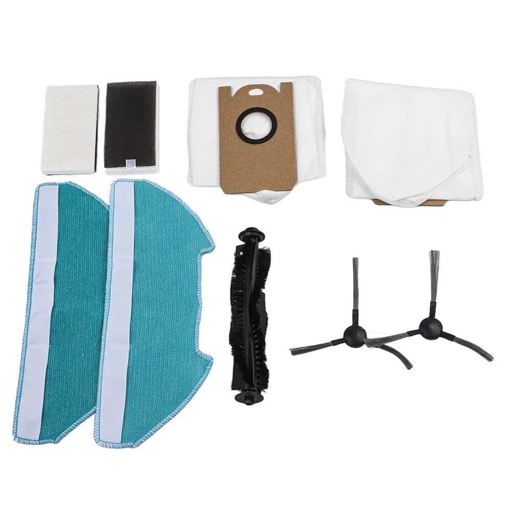 

Replacement Filter Mop Cloth Bag Side Brush Kit For Redkey R10 Robot Vacuum Accessories