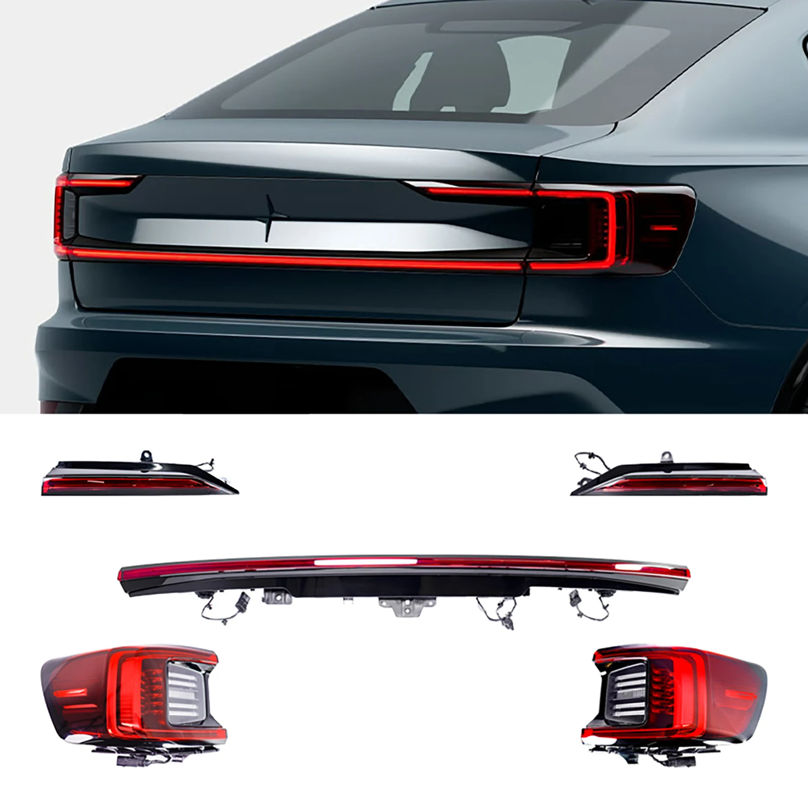 high-quality tail lights for Polestar 2 Automotive lighting 31698081 31698082  32133569 32133568