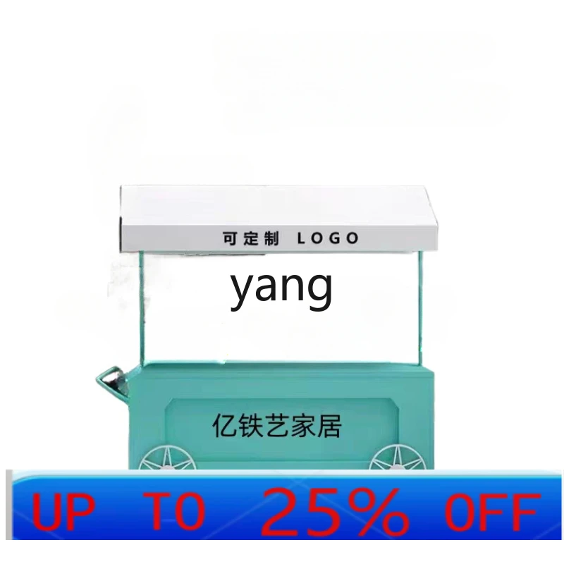 

LTT net red float stall trolley display stand gourmet snack cart activity promotion cart