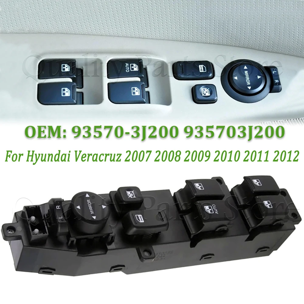 

Новый 1 шт. переключатель управления стеклоподъемником для водительской стороны (левый) для Hyundai Veracruz 2007~2012, артикул 93570-3J200 935703J200