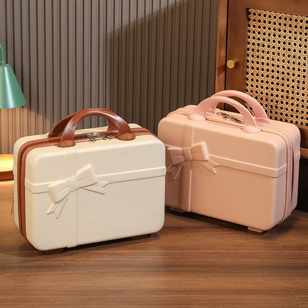 Hand Carry Strap On Luggage Cosmetic Makeup Toiletries Travel Organizer Bag Small Makeup Box Short Trip Travel Bags