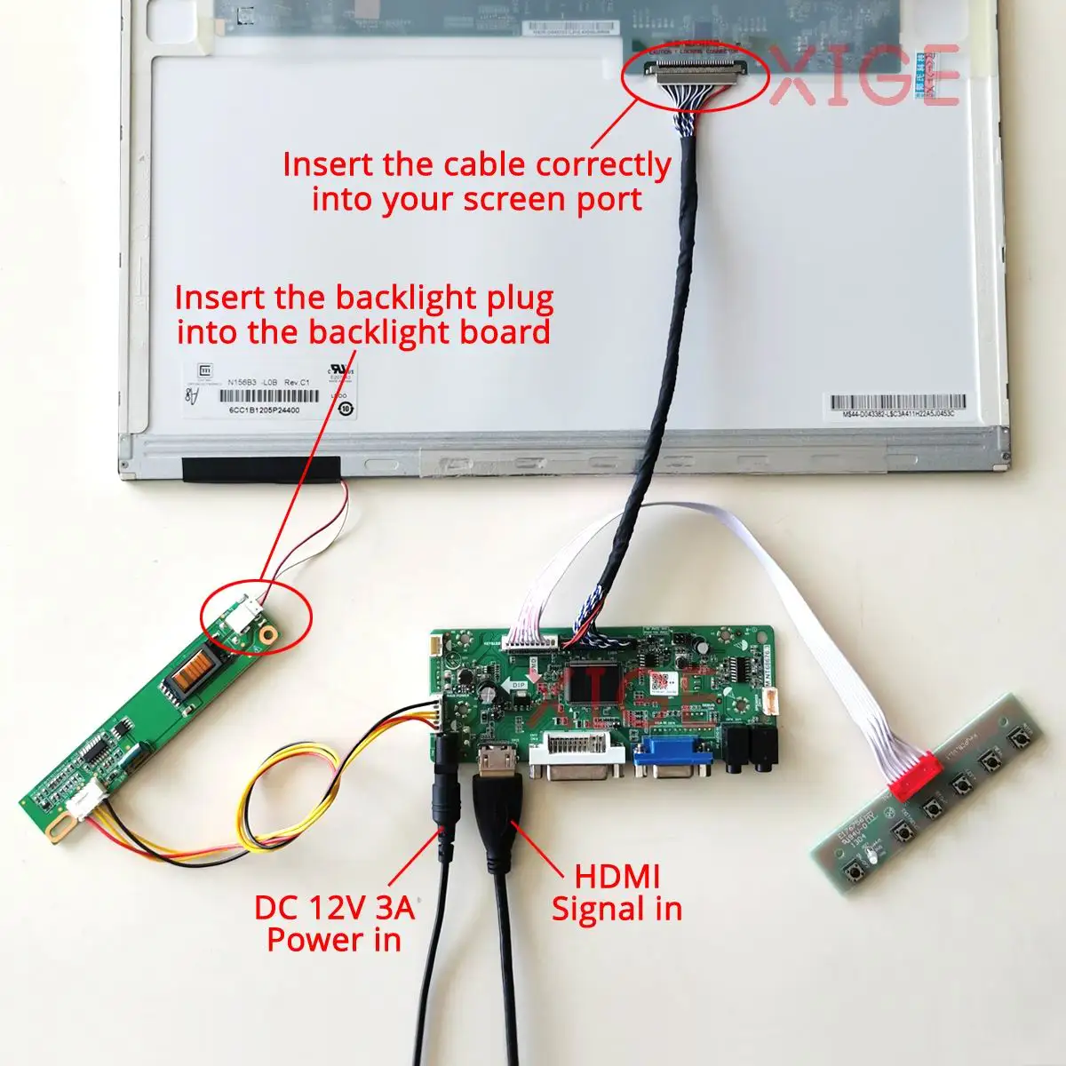ل LTN141P2-L01 LTN141P4 MNT68676 تحكم لوحة للقيادة HDMI-متوافق DVI VGA شاشة LCD 1400*1050 LVDS-30Pin 1CCFL لتقوم بها بنفسك عدة