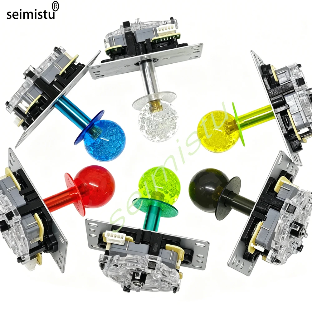 Transparente Kristallkugel-Joystick-Abdeckungen für SANWA/ZIPPY Beleuchtete Lightstick-Joysticks Kompatibel mit Arcade-Spielautomaten – Detail 4