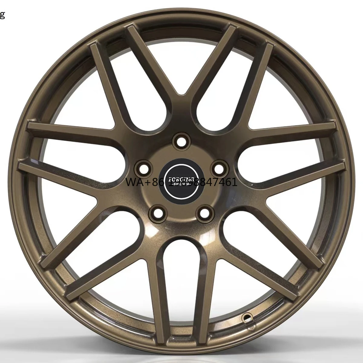 

High Quality 6061-T6 Aluminum Alloy Custom Forged Wheels 17-26 Pulgadas 5*112 5*114.3 5*120 20mm Et-Wholesale