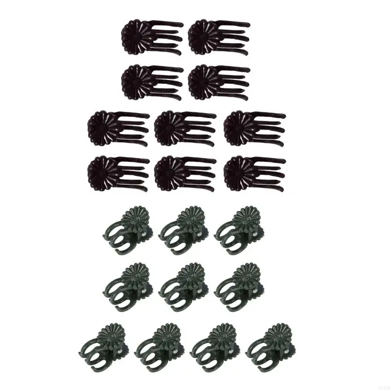 97QD 20/40/100Pcs Plant Clip Clip Plant Support Clip Flowers and Vine