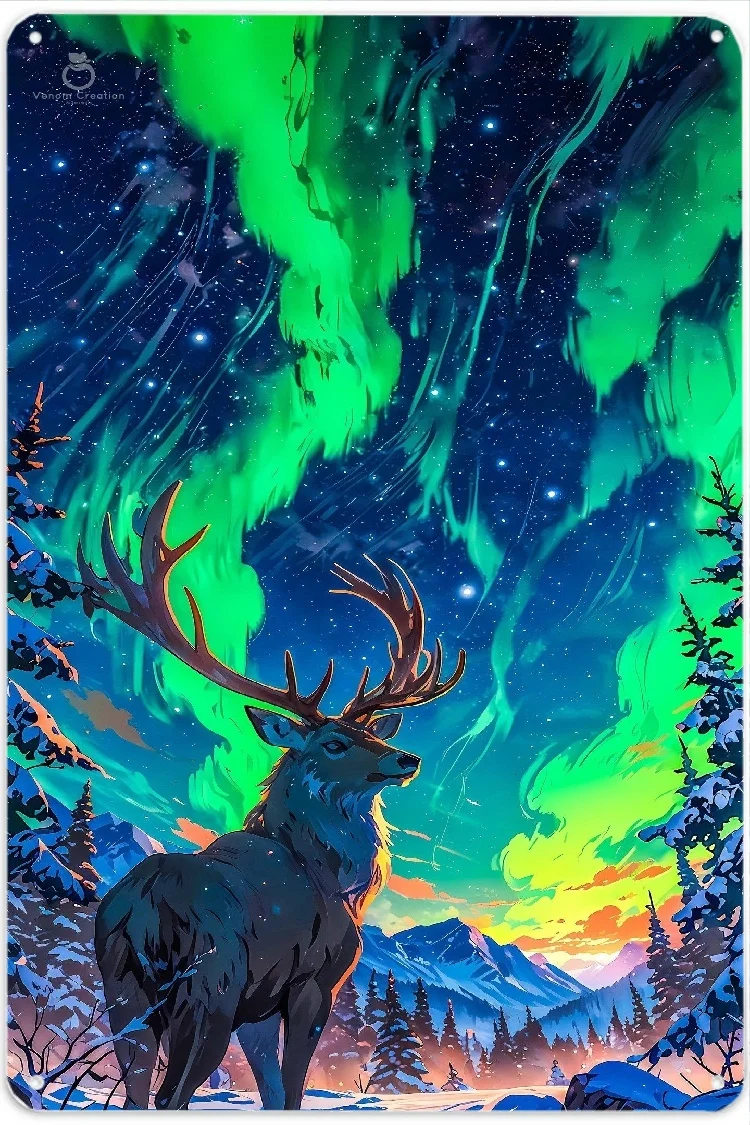 زخرفة حائط معدنية مسطحة ثلاثية الأبعاد لعيد الميلاد وعيد الميلاد - فن لاتيه شجرة عيد الميلاد البسيط مناسب للديكور المنزلي 32