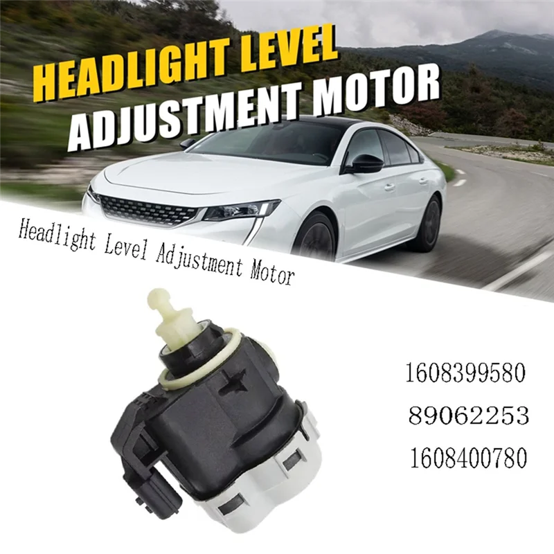 NUOVO-Per 508 Citroen C5 89062253 1608399580 1608400780 Nuovo Faro Regolazione del Livello Del Motore Parte di Ricambio
