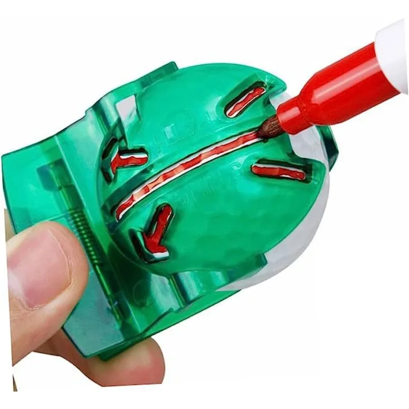 لوضع الدقة، علامة خط الجولف، بطانة كرة الجولف، جهاز تحديد خط كرة الجولف، أداة محاذاة علامة كرة الجولف