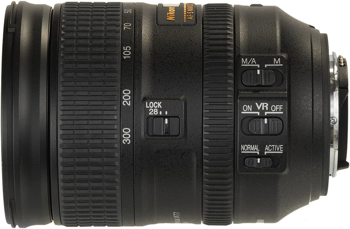 Nikon AF-S NIKKOR 28-300mm f3.5-5.6G ED VR Lens For Nikon SLR cameras