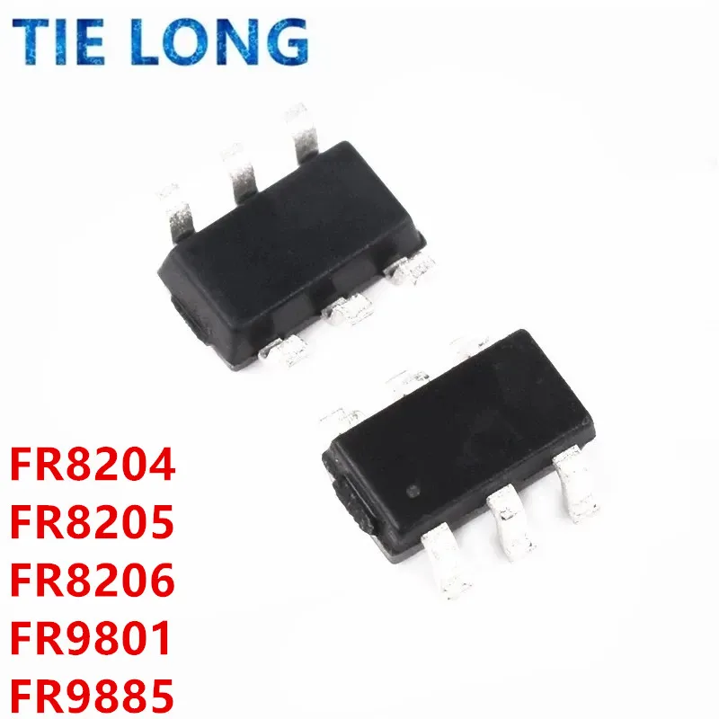 10PCS FR8204 FR8205 FR8206 FR9801 FR9885 SOT23-6 S6CTR Switch power management chip, DC - DC converter