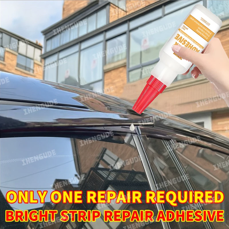 Car Bumper Glue - Special Adhesive for Plastic, Strong Adhesive for Hard Plastic, Universal Welding, Repair of Plastic Parts, Rearview Mirror Base, Repair of Damage and Cracks, Adhesive for Car Shell Plastic Bonding