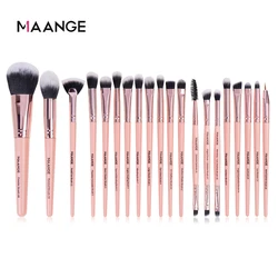 MAANGE 5-20pcs Professional Makeup Brushes Set Natural Hair Foundation Powder Eyeshadow Blush Make Up Brush Beauty Instruments