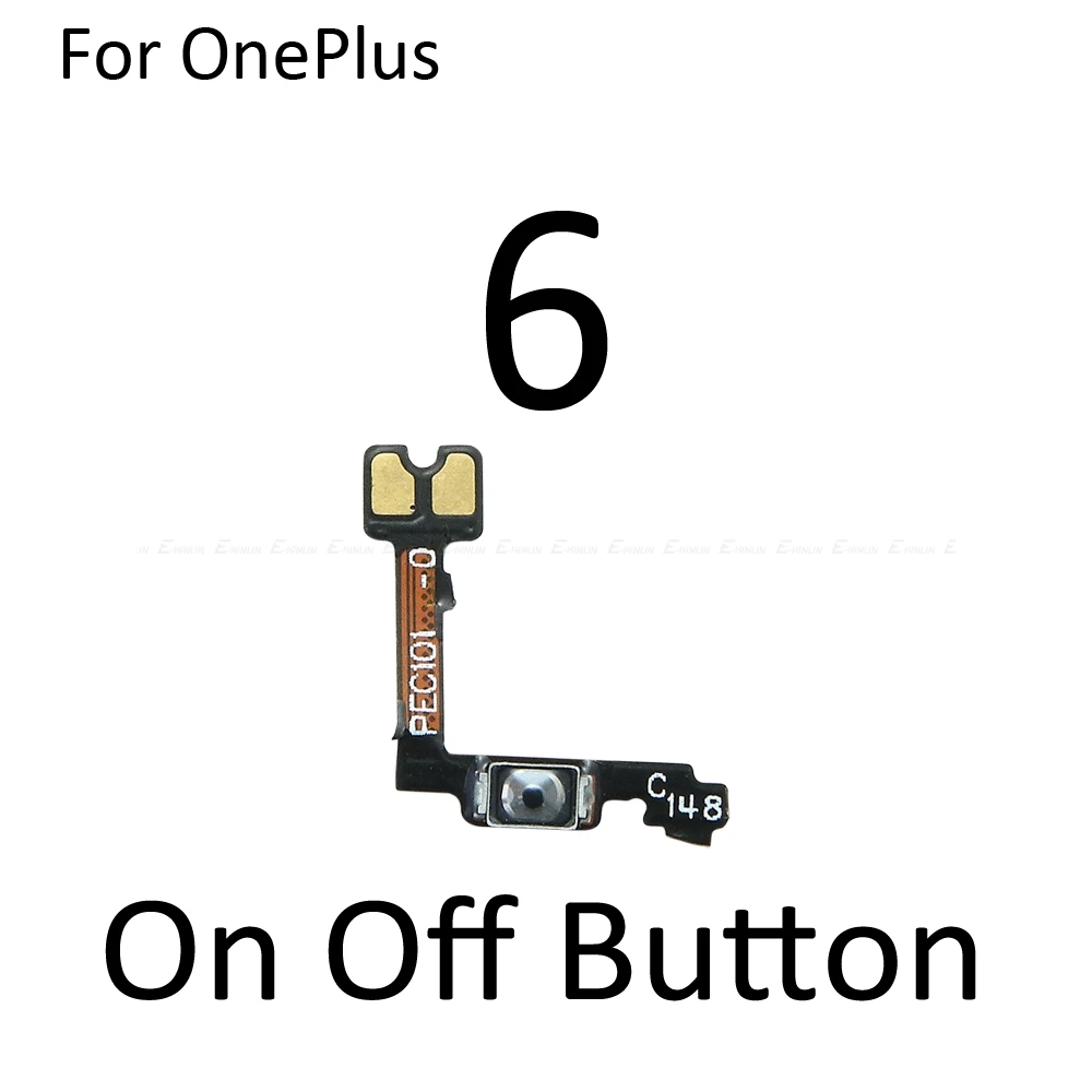 Mute Switch Power Key Ribbon Repair Part For OnePlus 3 3T 5 5T 6 6T 9R ON OFF Volume Button Control Flex Cable