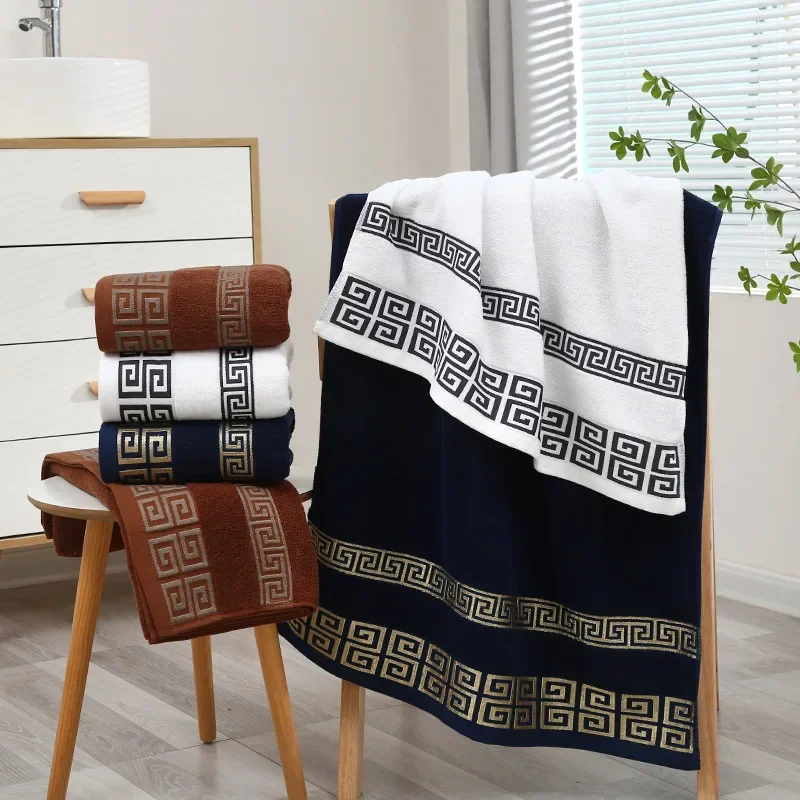 Pure Cotton Bath Towel Soft Absorbent and Lint-free Home Daily Use Hotel Bath Towel Home Supplies