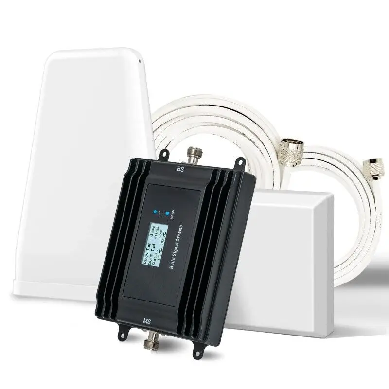 

4G 5G Signal Booster B71/N71 600Mhz Cellular Repeater For T-Mobile 5G Antenna 75dB Gain App Monitoring