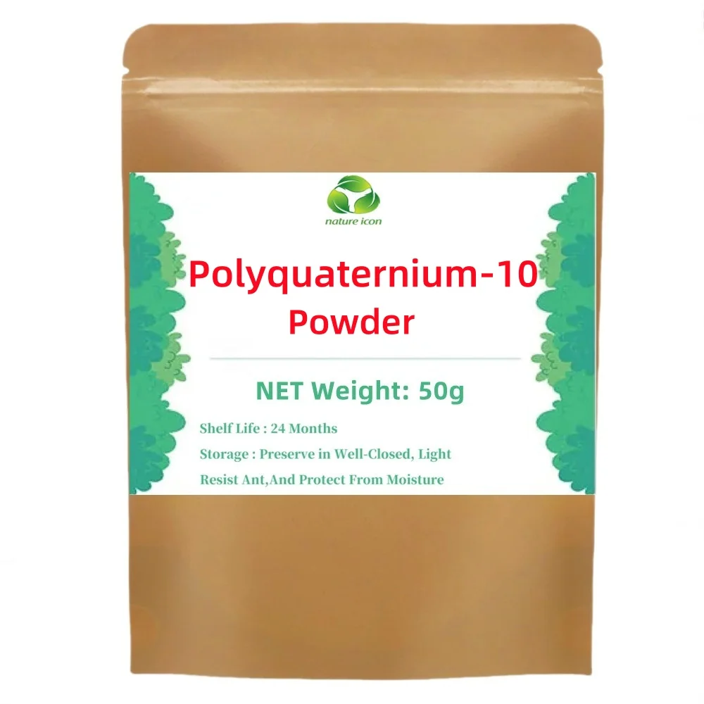 Cosmetic Material Jr400 Polyquaternium-10 Cationic Cellulose Water-soluble Cationic Polymer Antistatic Conditioner