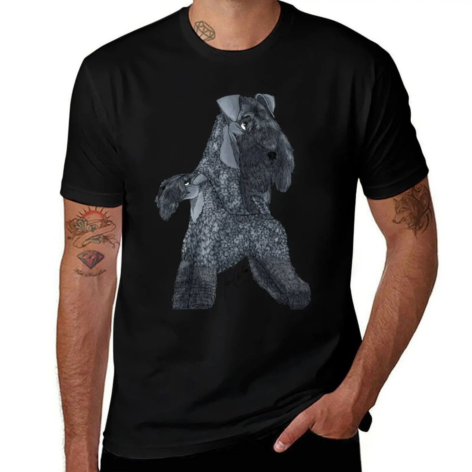 Футболка Kerry Blue Terrier T-Shirt Performance Dry Fit