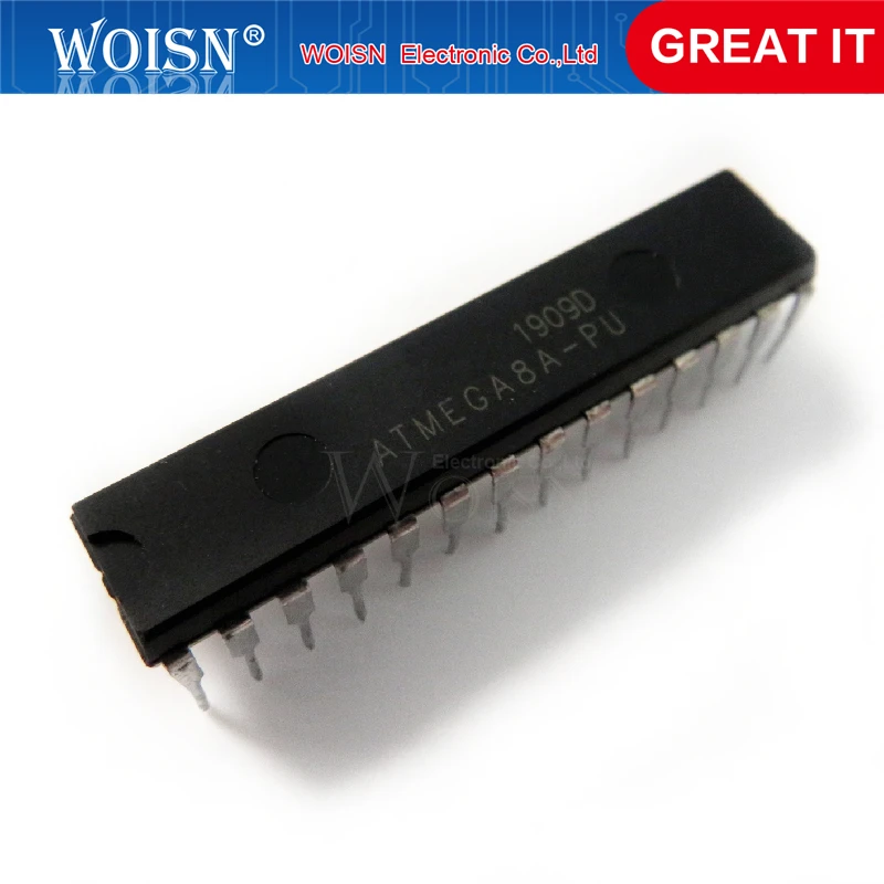 5pcs/lot ATMEGA8-16PU ATMEGA8A-PU DIP-28 new original In Stock