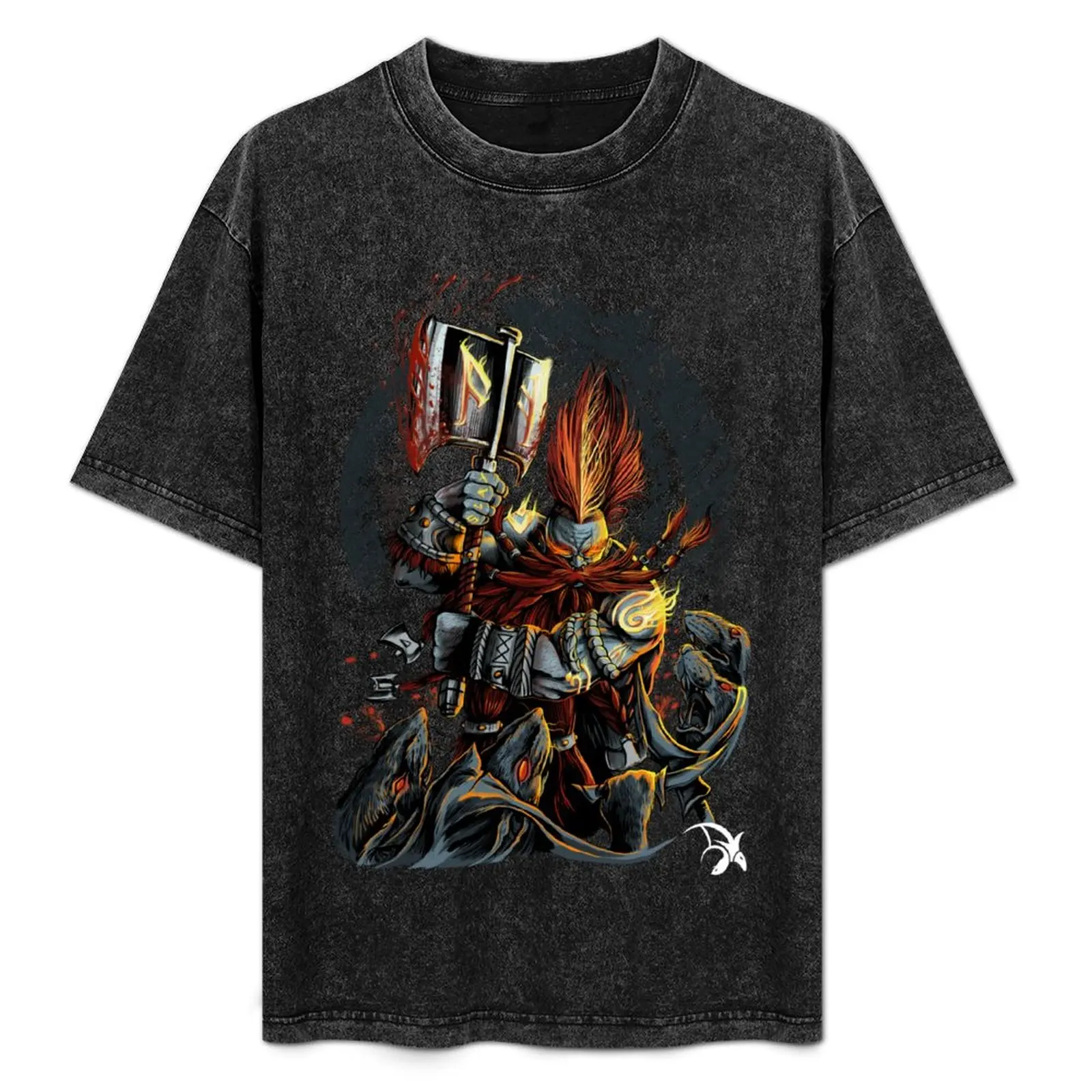 

Grimnir's Wrath! T-Shirt basketball graphic tees customs design your own Short sleeve tee black t shirts for men