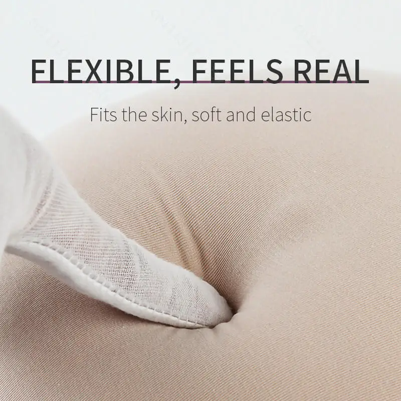 For Light Memory Sponge Fake Pregnancy Belly Prop, Neutral Cotton Breathable Simulation Tummy Cosplay Accessory