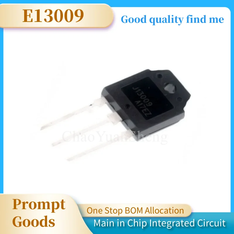 1PCS E13003 E13005 E13007 E13009 E13003-2 E13005-2 E13007-2 E13009-2 J13009 TO-220 Triode Transistor