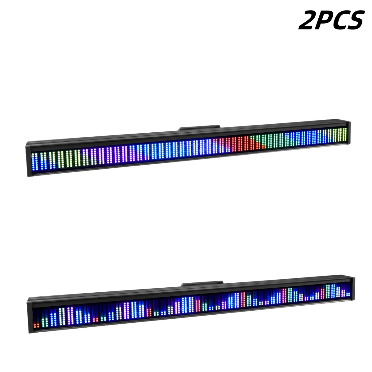 

2PCS Best Stage Effects 200W LED RGB 3in1 192 Partition Bar Strobe Light DMX Super Bright Dj Wash Bar Strobe Lighting
