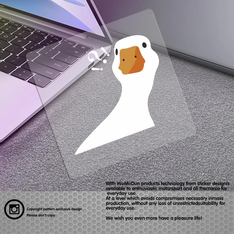 

Weatherproof Vinyl Duck Decal - Add Charm to Your Car or Truck with Our Easy-to-Apply, Adorable Window Sticker