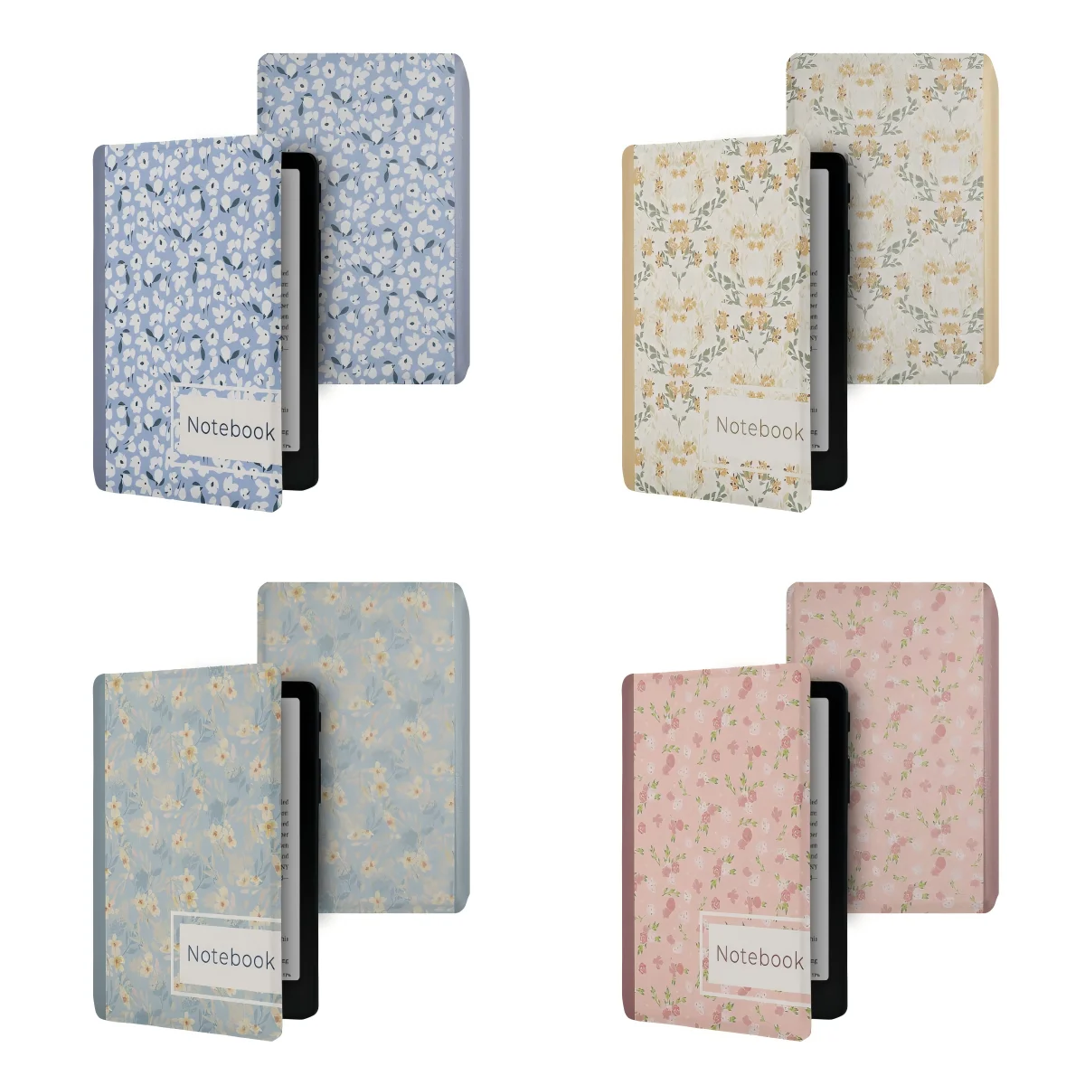 For XTEINK X4Pro E‑Reader Cases Protective Folio Case Cover Notebook Magnetic Flip Case Auto Sleep Wake‑Up Precise Cutouts Slim