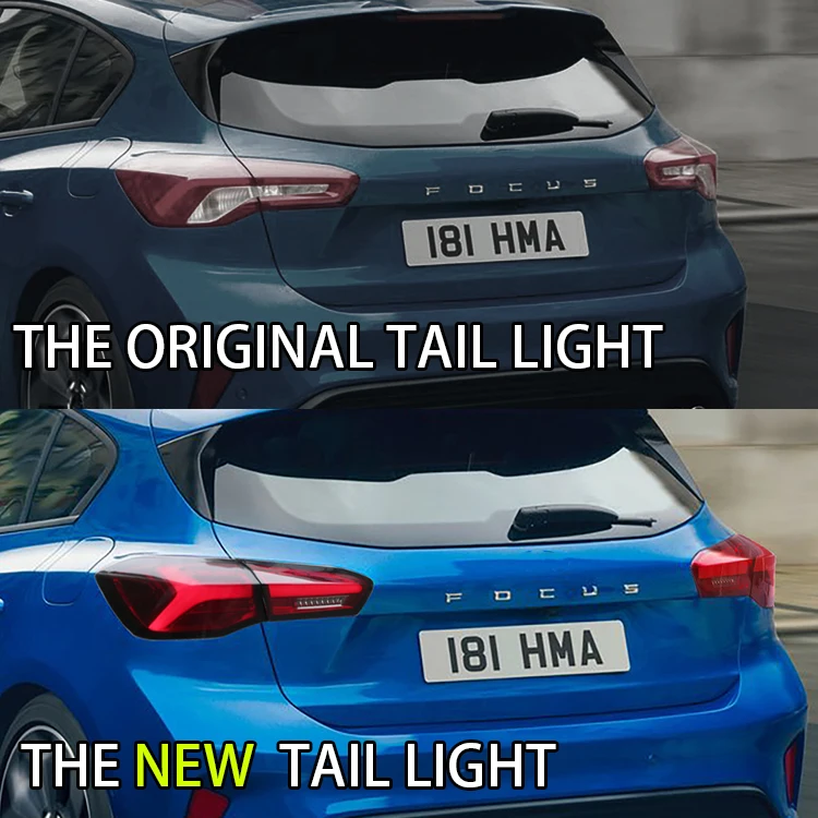 Super Q factory cars accessories for ford focus 2019-  modified taillight rear light tuning new style