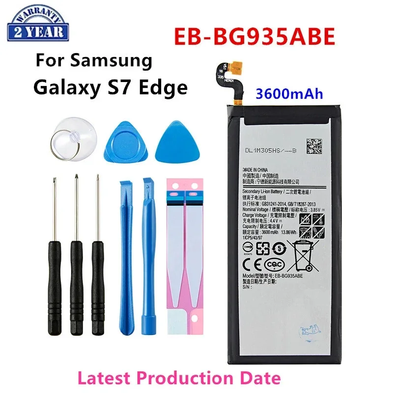 Batería de reemplazo para Samsung Galaxy S6 S7 S8 S9 S10 Serie S6 Edge S7 Edge S8+ S9+ S10+ S10e J5 J7 Pro Nueva 2