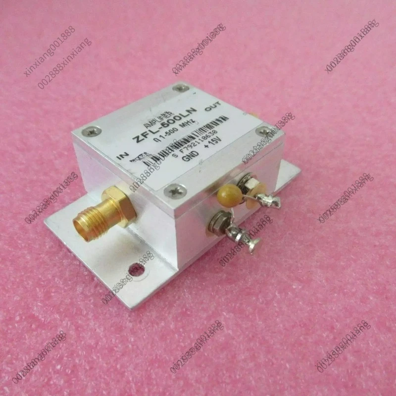 For MINI ZFL-500LN RF Low Noise Amplifier 0.1-500MHz 28dB Gain 5dBm Output NF:2.9dB
