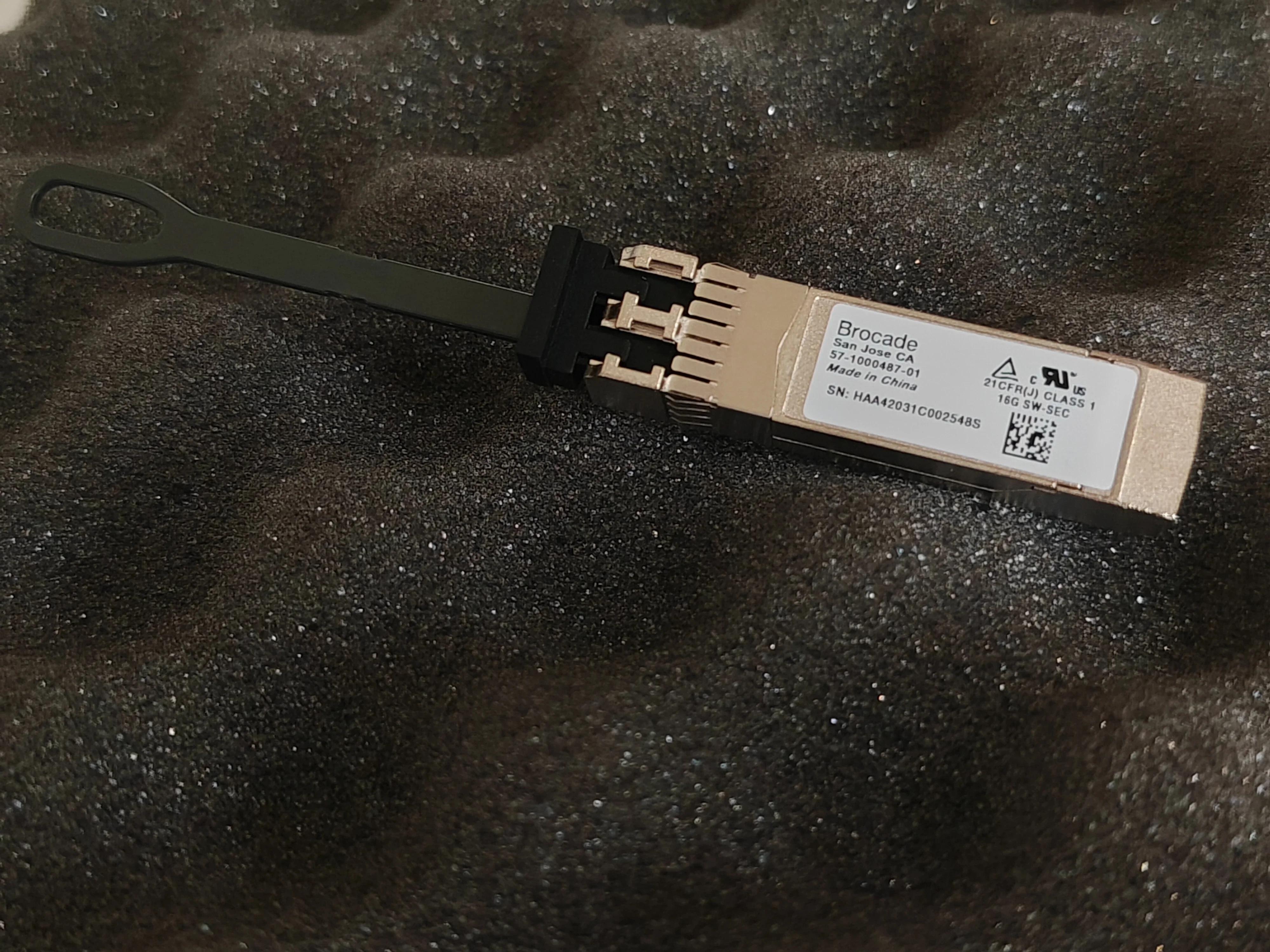 Original New Brocade sfp 16gb/57-1000487-01/SWL XBR-000192/193 16G-SW 16G FC SFP+ 850NM 16g fiber port switch/16G module