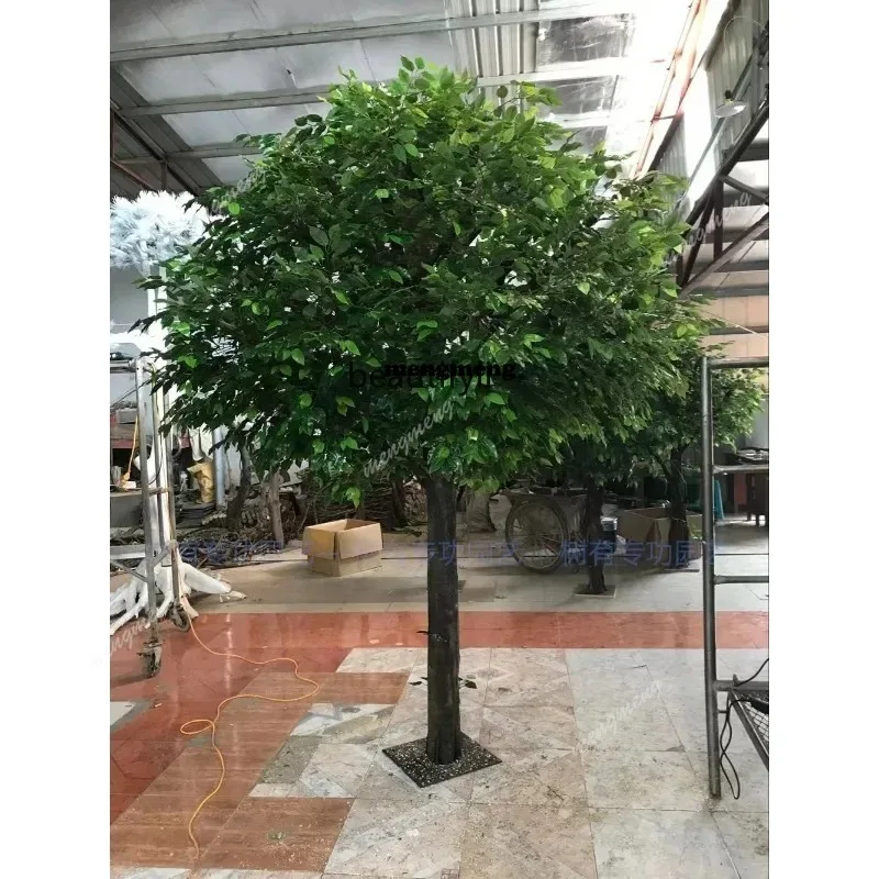 

Искусственное дерево Поддельное дерево Banyan Маленький лист Большое растение Гостиная Процветание Пейзаж Бонсай Украшение Орнамент Y