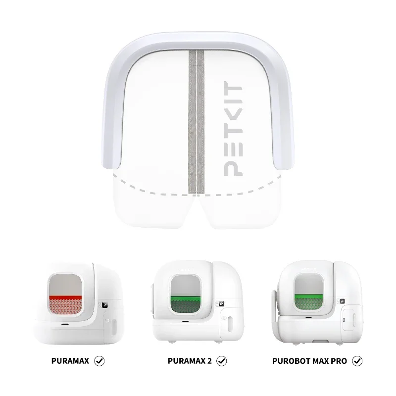 Petkit Smart Cat Toilet Magnetic Dustproof Curtain 2.0 Compatible with MAX 2 MAX Pro Cat Litter Box - Applicable