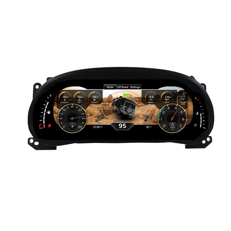 

Full LCD Speedometer Display Panel LINUX Instrument Cluster Upgrading Car Accessories for Wrangler 3 JK 2011-2017