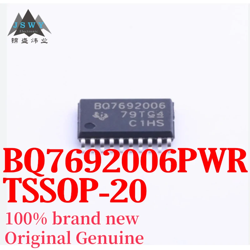

(5/50 pieces) BQ7692006PWR BQ7692006 TSSOP-20 Battery Management System - Brand New Original - Free Shipping