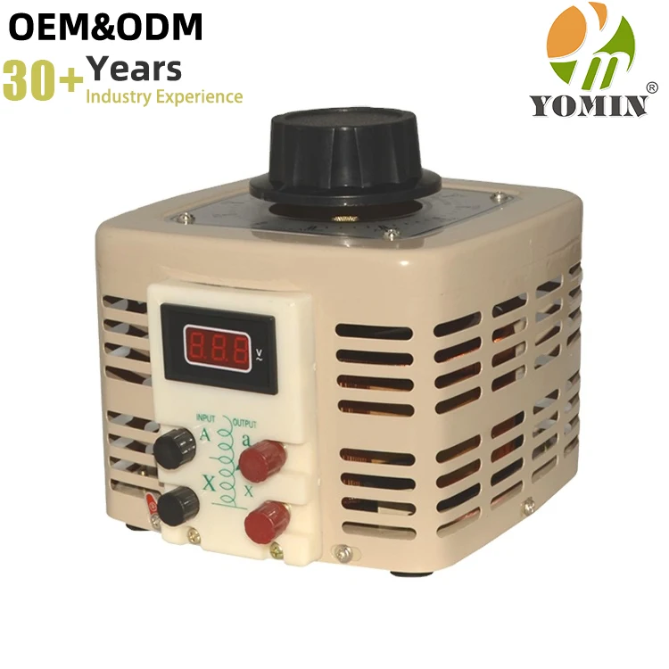 

2KVA Voltage Regulator Household Single Phase TDGC2 Variac 0-250V Voltage Converter Power Converter Voltage Variable Transformer
