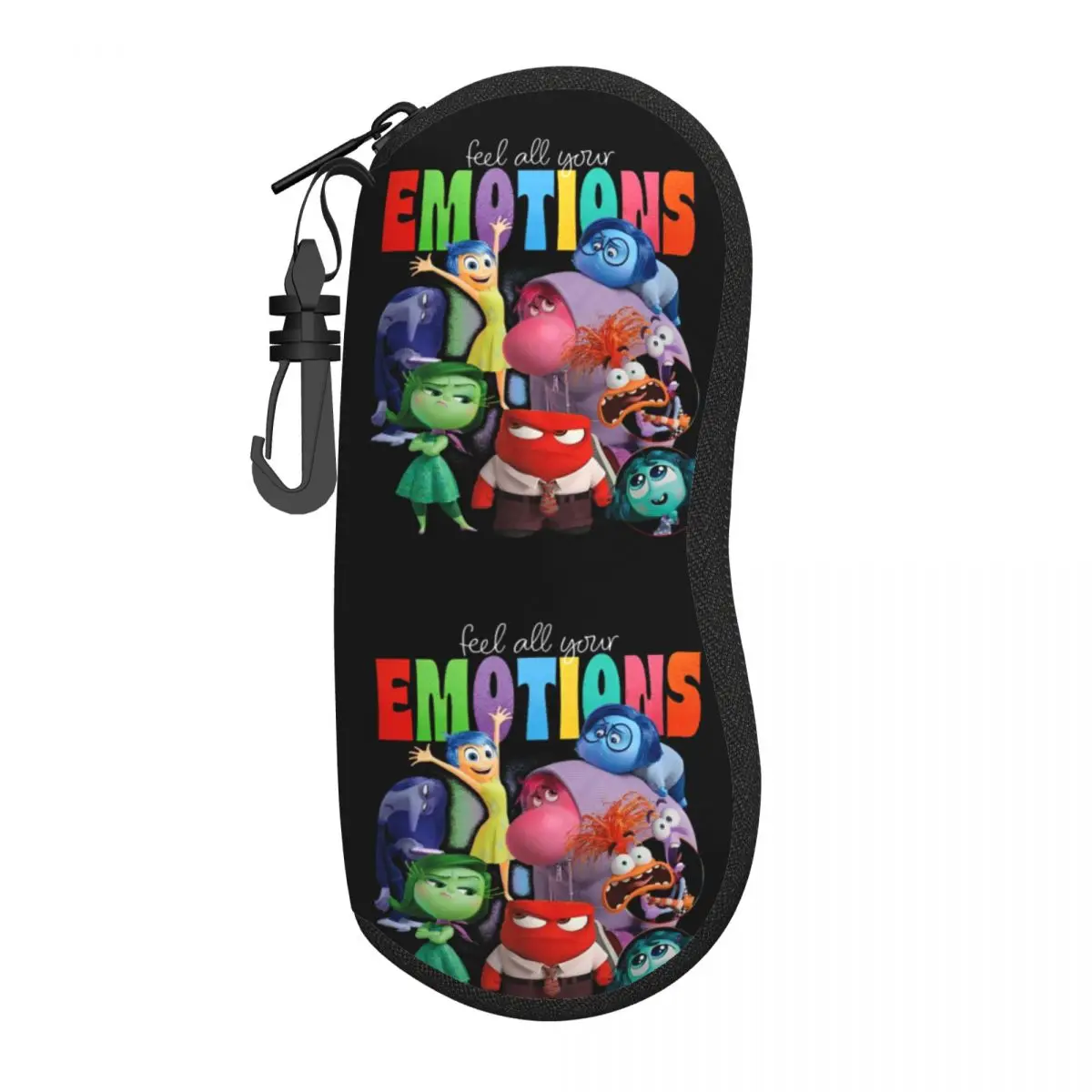 Inside Out 2 Feel All Your Emotions Vintage Glasses Case Travel Glasses Box Ins Eye Contacts Case