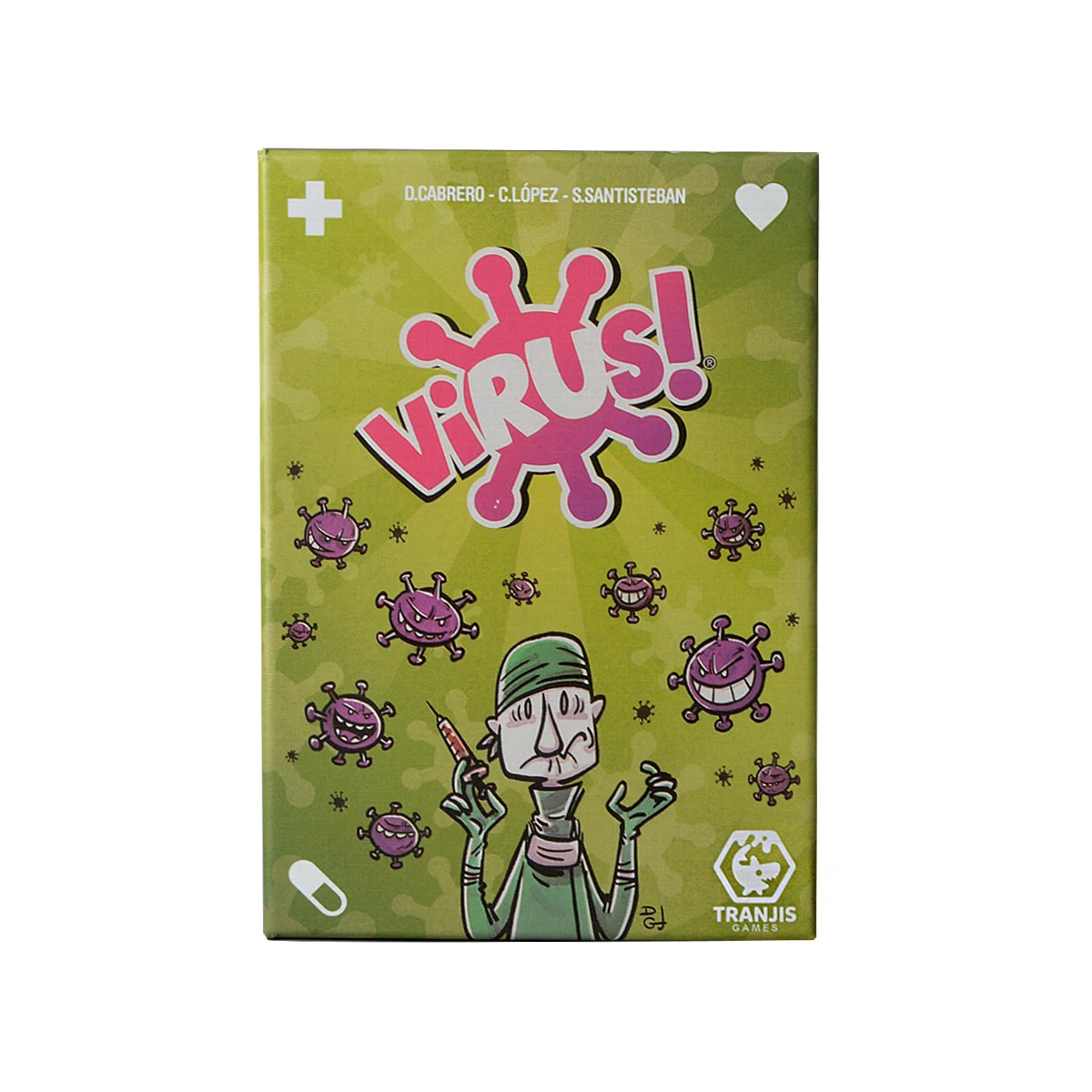 Virus 1 2 3 Board Game The Contagiously Fun Card Game Spanish English French VersionParty Game for Fun Family Game