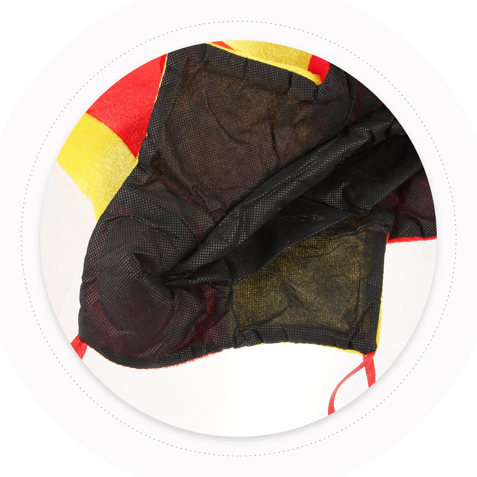 

Carnival Clown Hat Gras Festival Prop Lightweight Breathable Circus Hats Red Yellow Multicolor Cosplay Halloween Christmas