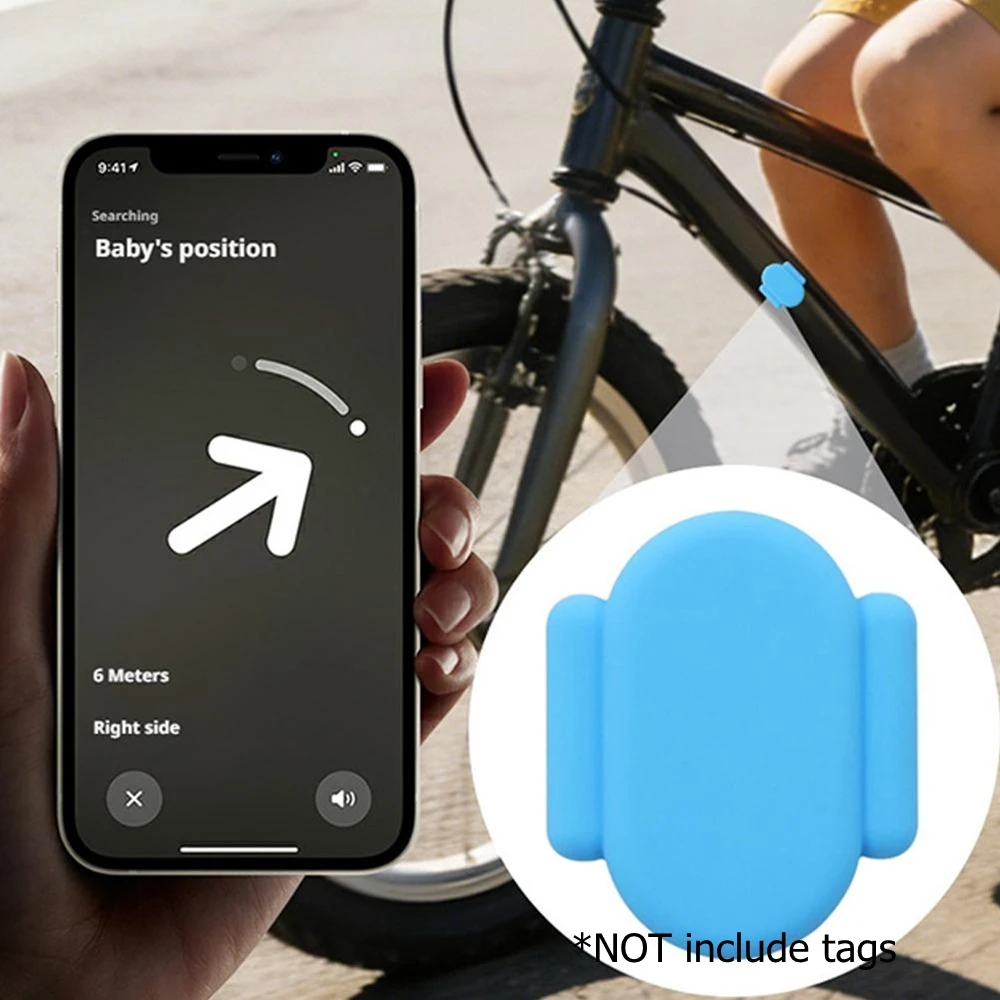 For Samsung Smart Tag 2 Magnetic Holder Anti-loss Silicone Protective Case for SmartTag2 Cover Car Bike Drones Skateboards view 3
