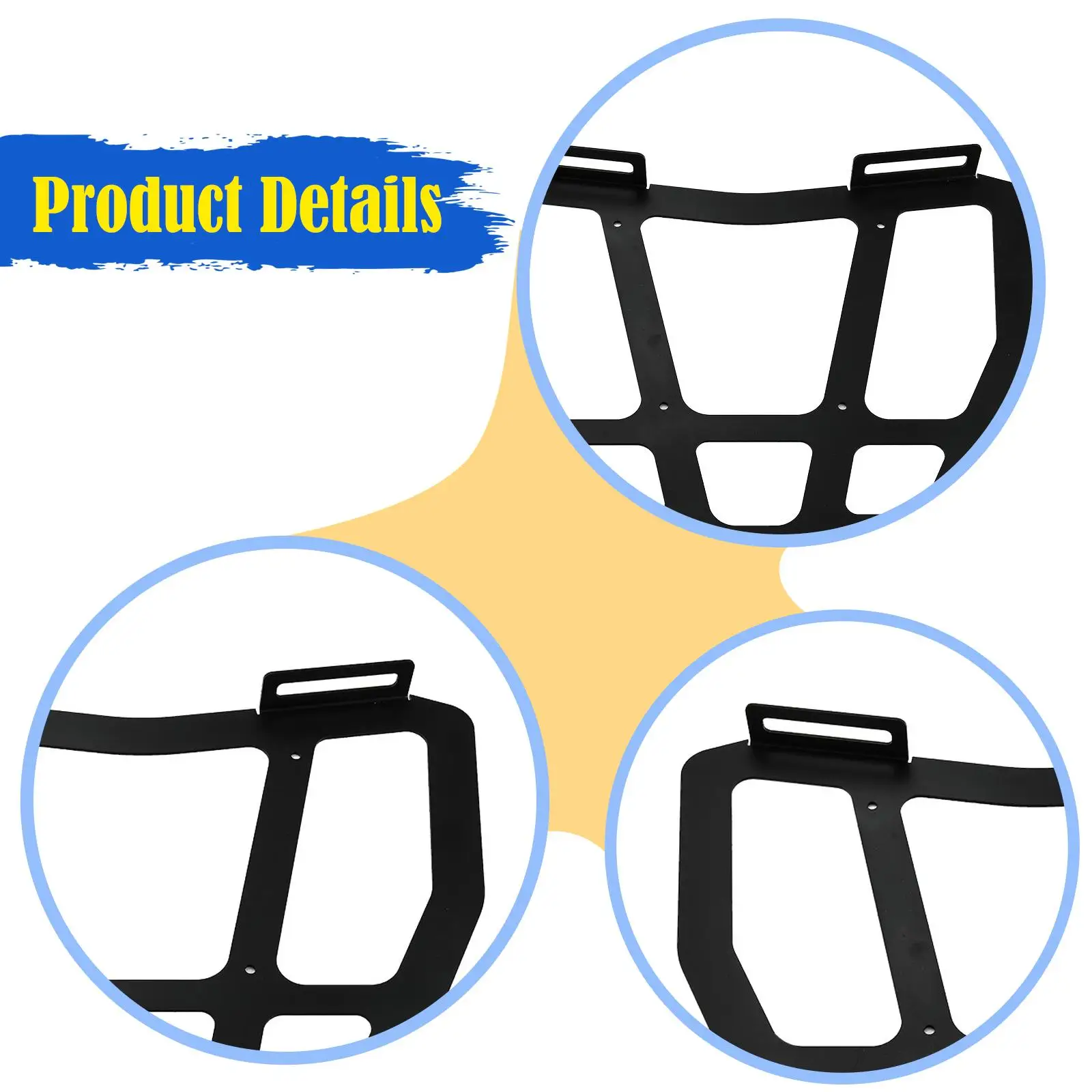 

Задняя металлическая полка-багажник для Can-Am Spyder F3 RT Limited 2016-2025: усиленная, для путешествий и хранения