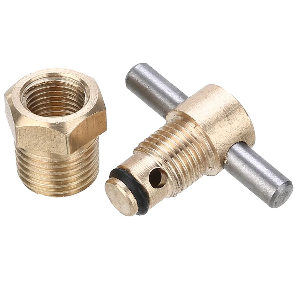 

5 шт. латунный дренажный клапан 1/4 "NPT, медный, алюминиевый, воздушный компрессор, клапан диаметром 12 мм, дренажный клапан, домашний инструмент