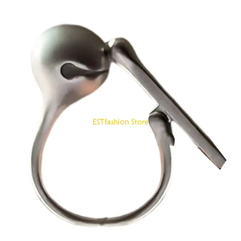Y5GC Unique Designs Muyu Pattern Rings Sturdy Alloy Comfort Fits Accessory Portable for Trendy Men and Women Daily Use