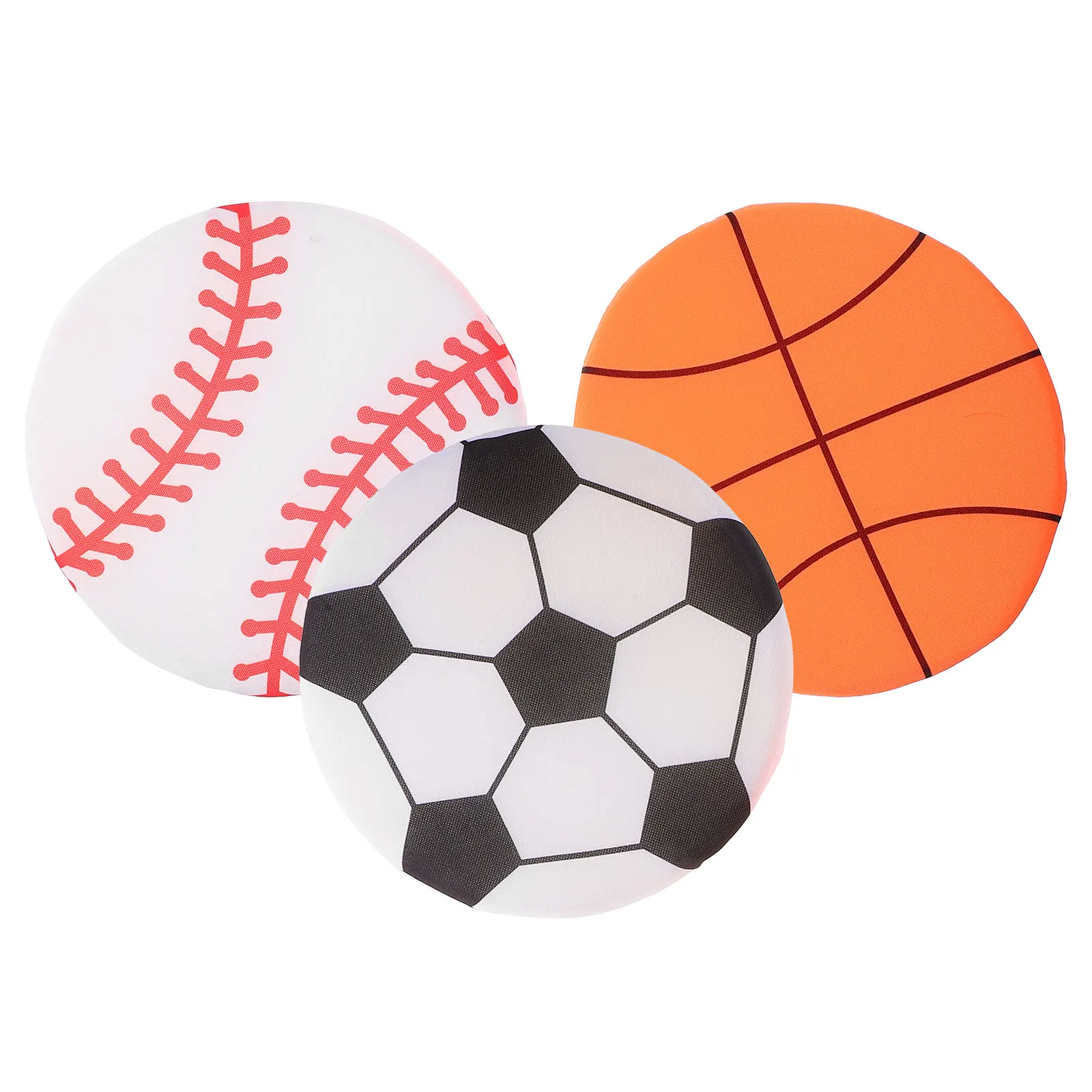 

3 Pcs Sponge Flying Plate Birthday Party Favors Toy Gift Fabric Outdoor Games Activities Fitness Equipment Toys