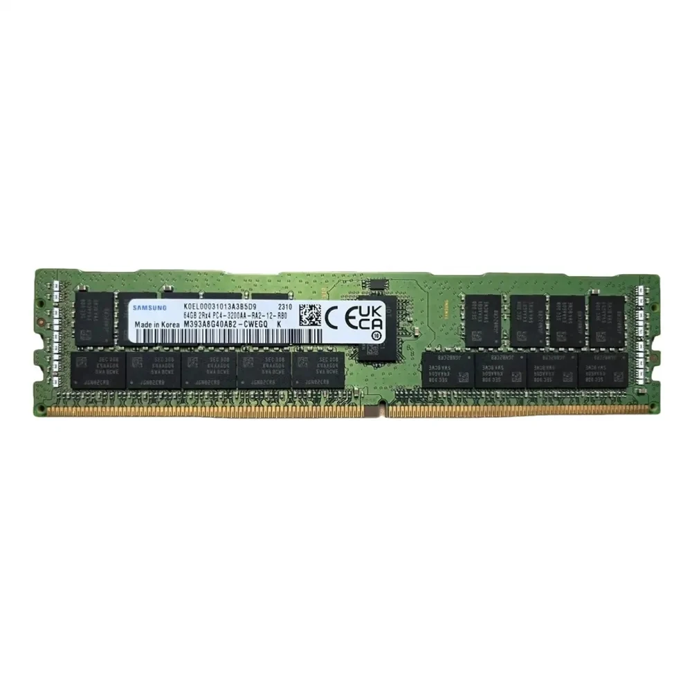 DDR4 64GB RDIMM 3200MHz 2Rx4 Registered ECC REG Memory Server Ram M393A8G40BB4-CWE