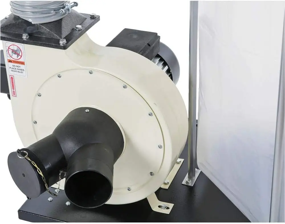 W1666-2 HP stofafscheider, wit