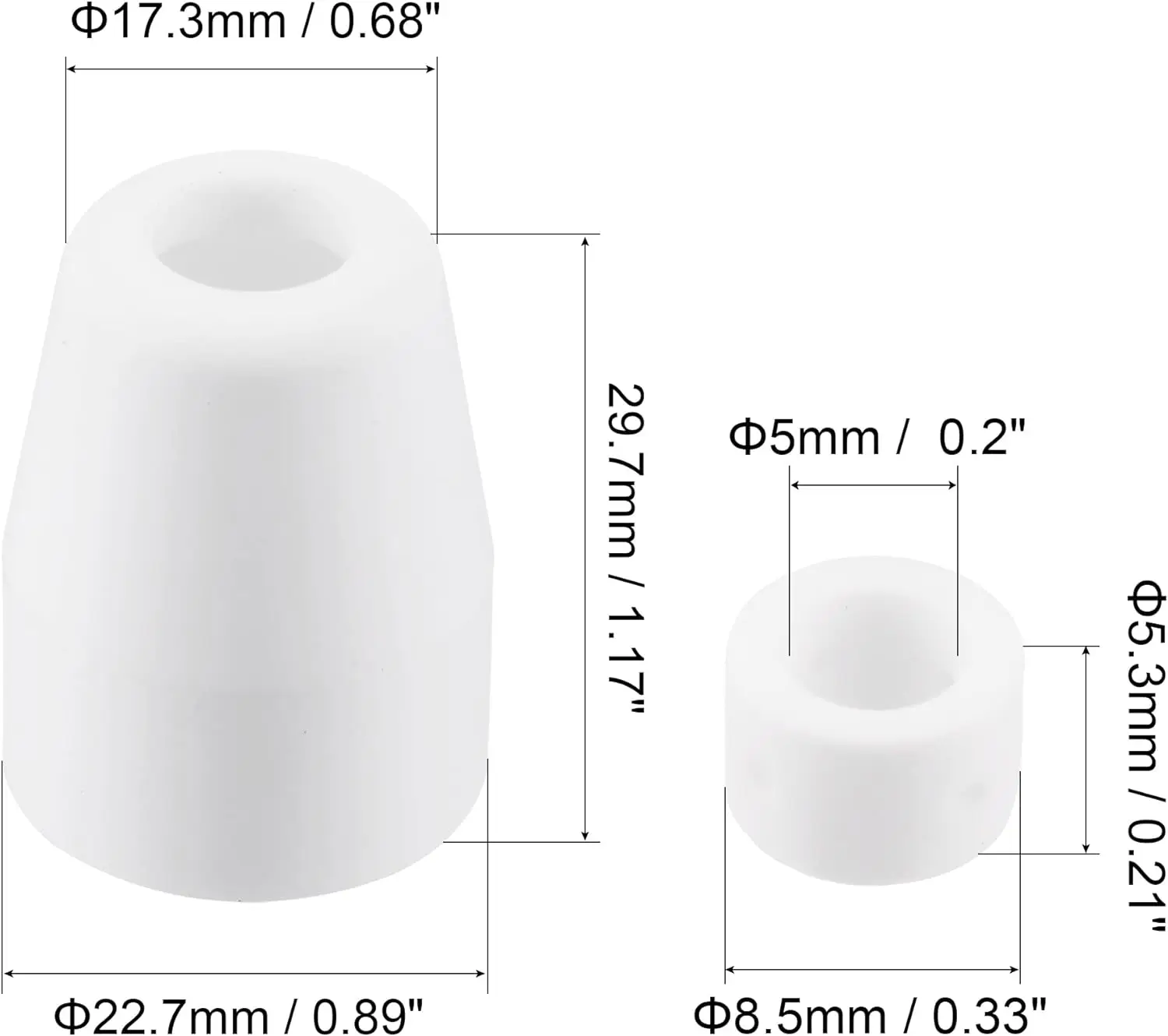 Verbruiksartikelen Van Pt31 Hf Fakkelpunt Elektrode Schild Cup Swirl Ring Gebruikt Door Cut50x Cut50d Plasma Lasser Cutter