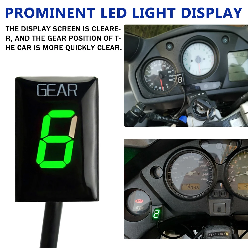 Motorcycle Gear Indicator For HONDA CB400SF CB 400 SF CB 600 CB 900 F CB600S CB900F CB1100SF CB1300SF CBR600F Gear Display Meter