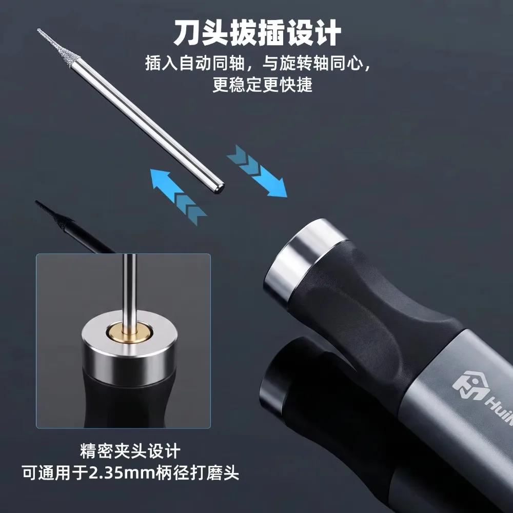 HMT Multifunctional Polishing Pen for Mobile Phone Repair Electric IC Chip CPU Drilling Cutting Engraving Polisher Tool